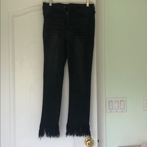 American eagle front black jeans